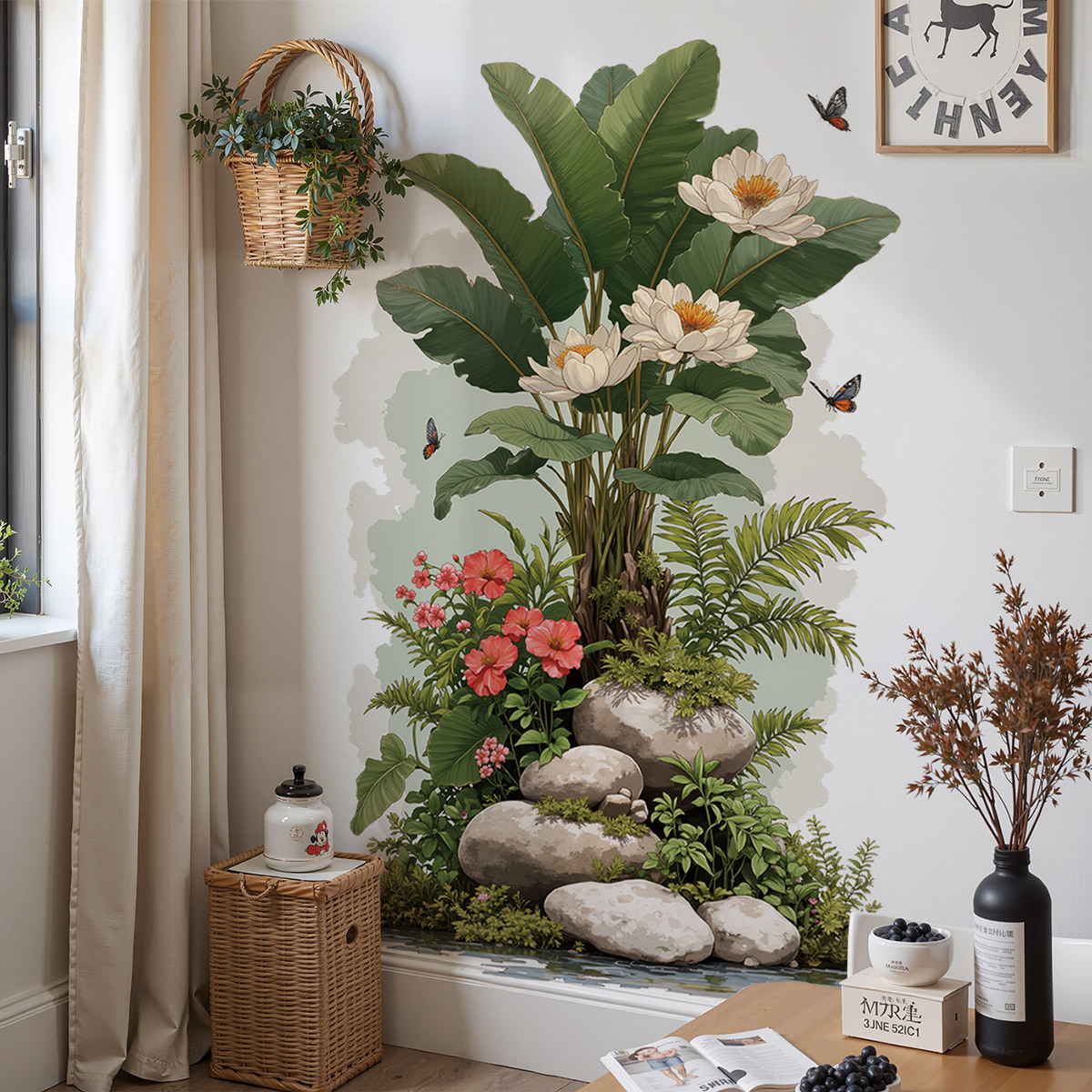 Large Size Green Plant Wall De - Sustainable Living Eco Friendly review and price