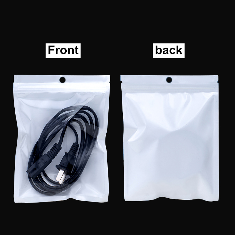 50Pcs White Clear Self Seal Zi - Sustainable Living Eco Friendly review and price