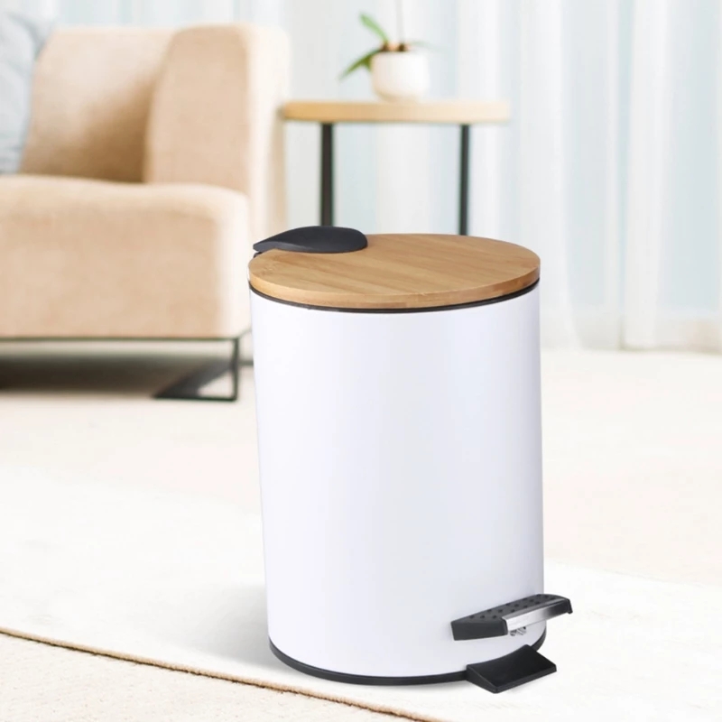 3/5L Wooden Flip Step Trash Ca - Sustainable Living Eco Friendly review and price