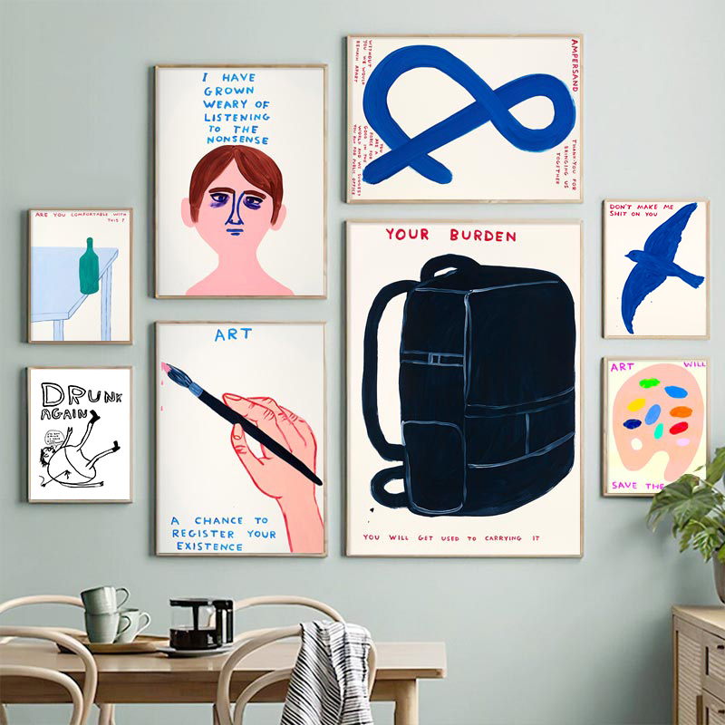 David Shrigley Posters Humorou - Sustainable Living Eco Friendly review and price