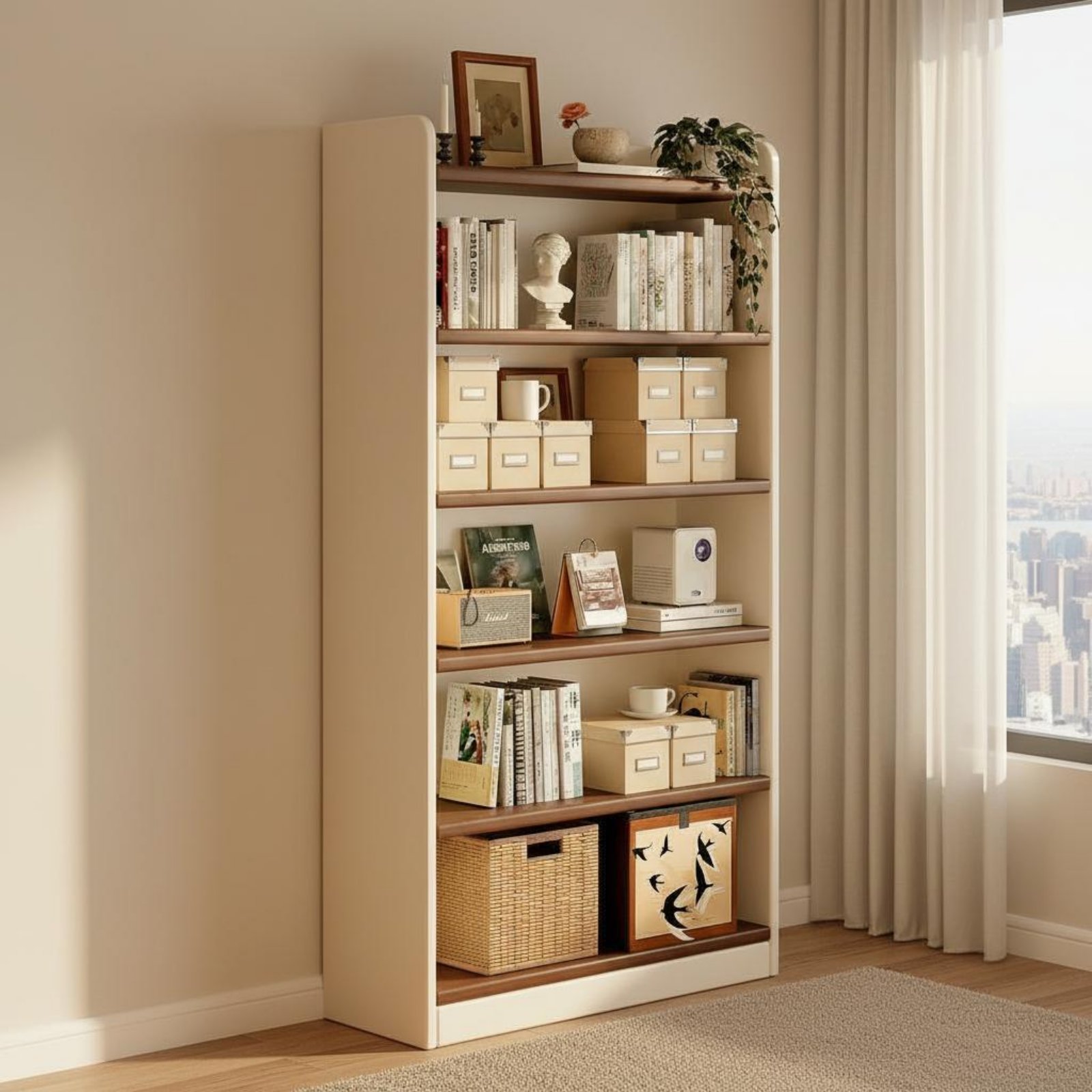 Multi-Tier Book Organizer Larg - Sustainable Living Home review and price