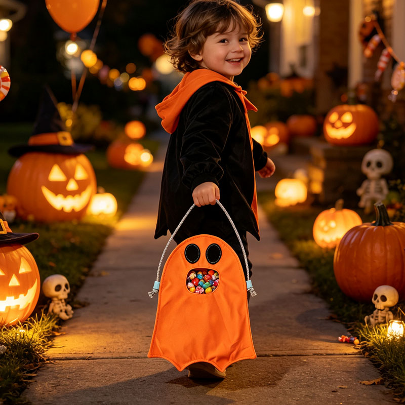 Halloween Ghost Treat Bag Cand - Sustainable Living Eco Friendly review and price