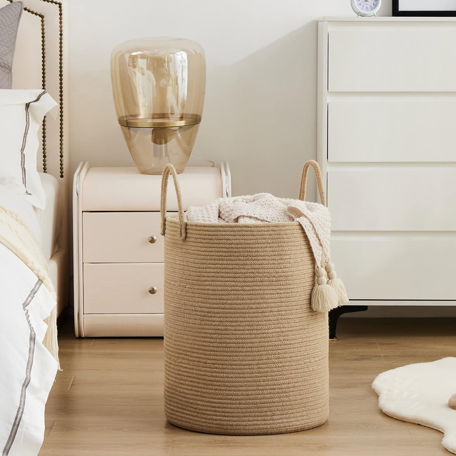 Large Storage Basket Tall Wove - Sustainable Living Eco Friendly review and price